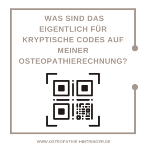 Was ist der eA- und eP-Code auf der Rechnung? - Osteopathie ...