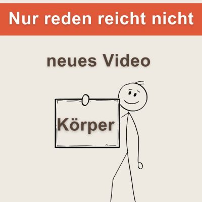 Nur Reden reicht nicht